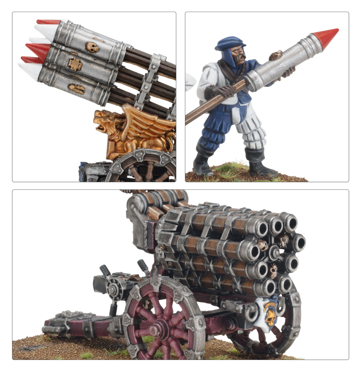 Helblaster Volley Gun & Helstorm Rocket Battery