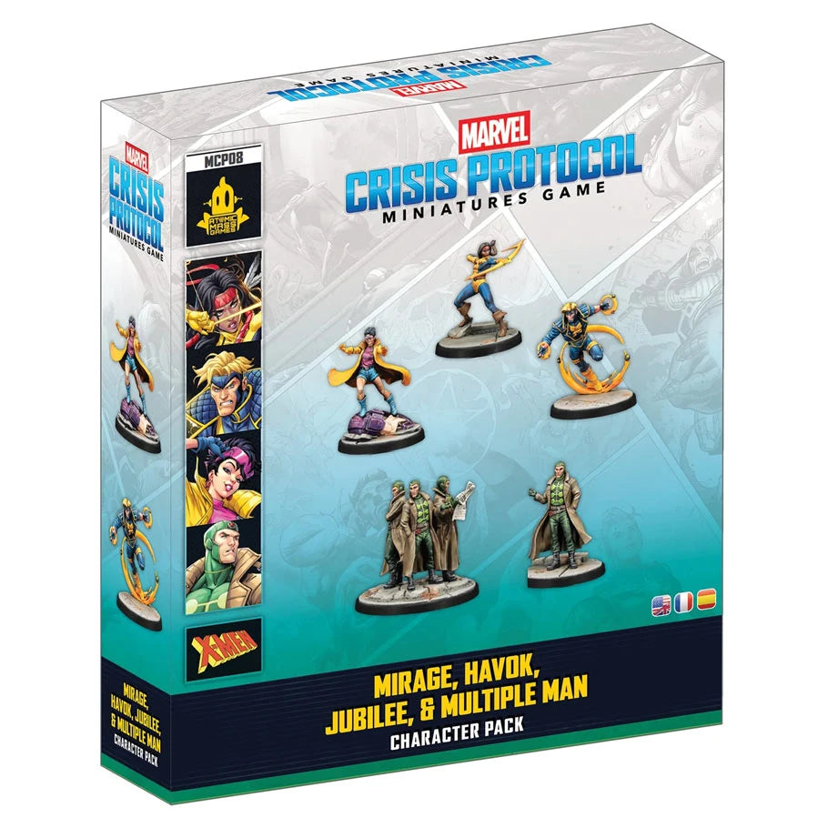 Marvel Crisis Protocol: Mirage, Havok, Jubilee & Multiple Man FOC October 14, 2026