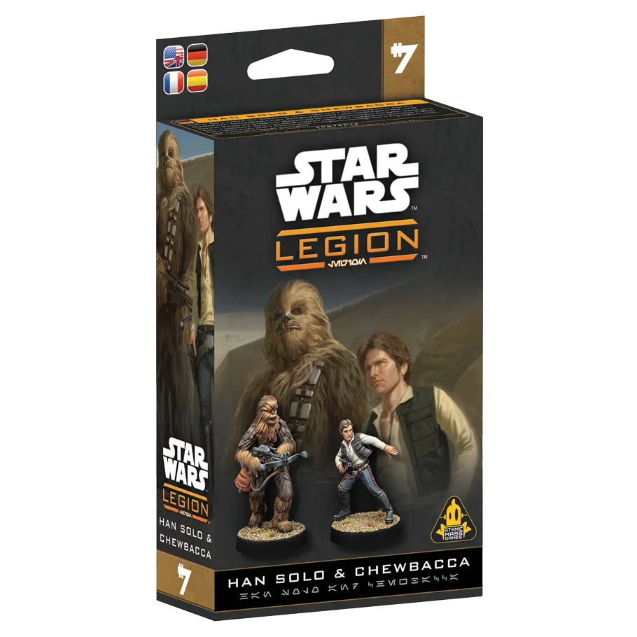 Star Wars Legion: Scoundrel Han & Chewie FOC September 30, 2026