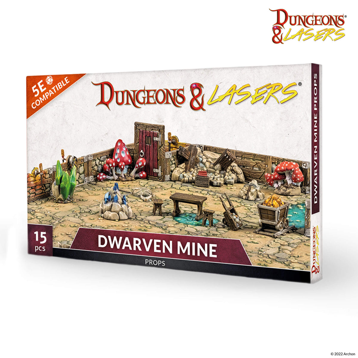 Dungeon And Lasers Dwarven Mine Props