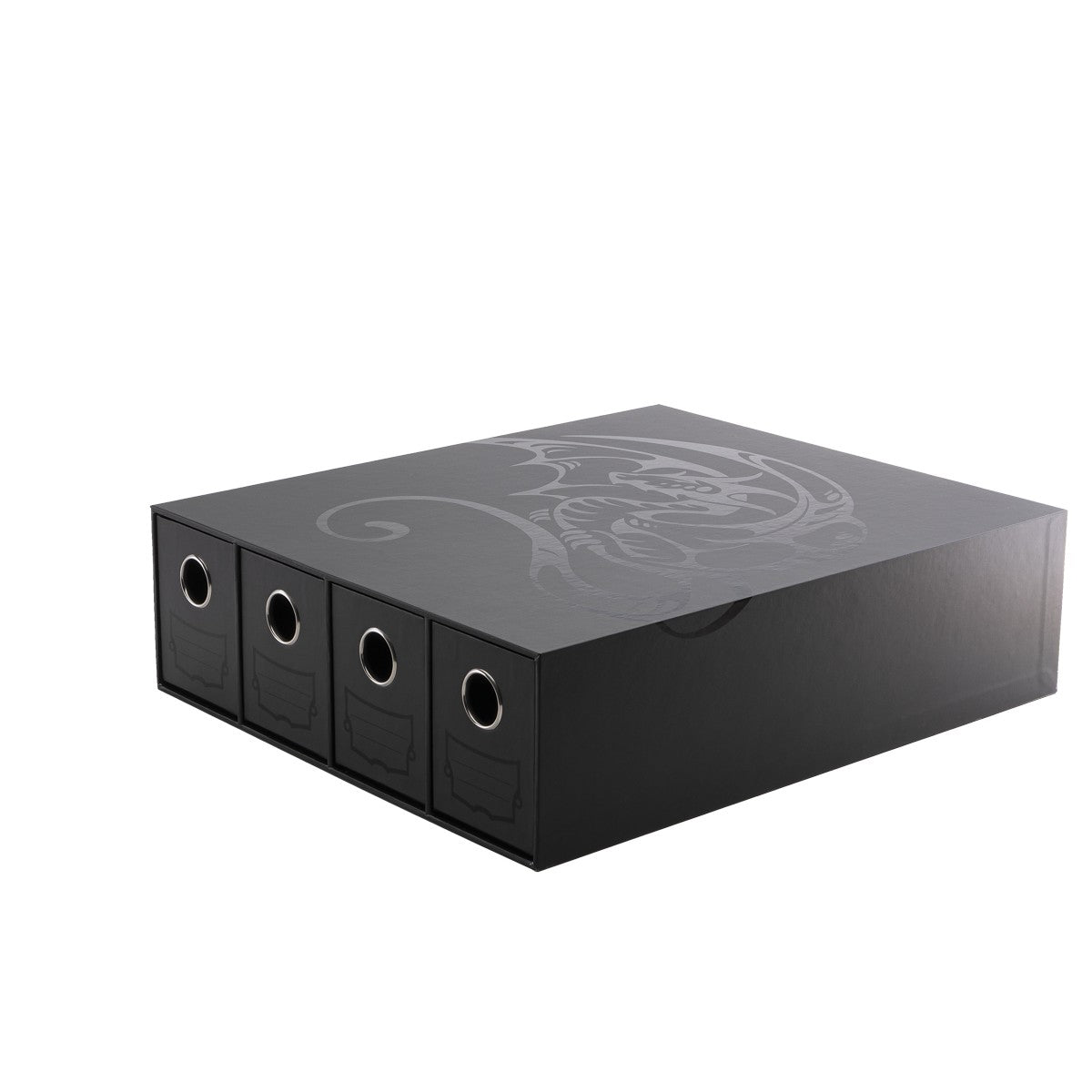 Dragon Shield Storage: Fortress Card Drawers Horizonal 4 - Black