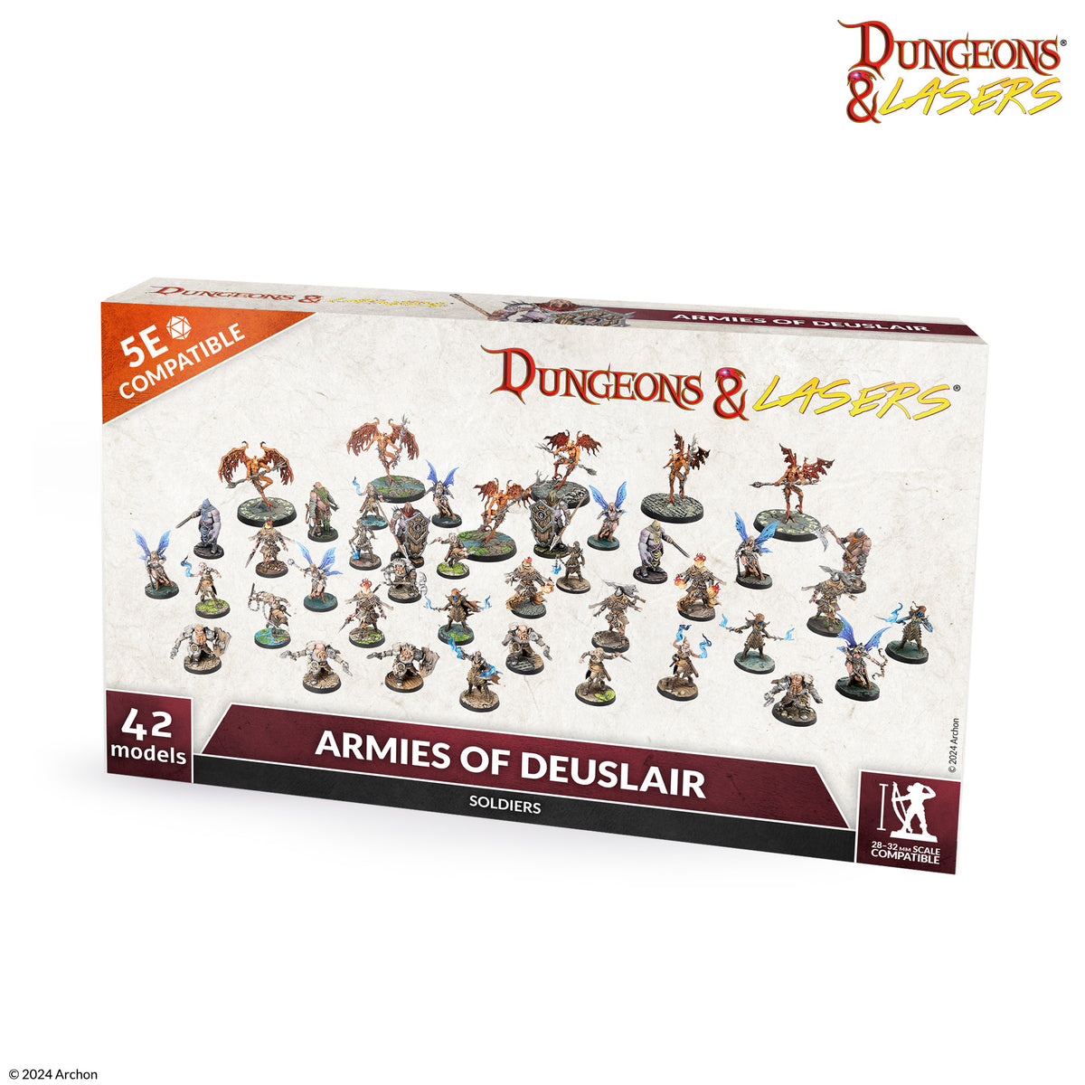 Dungeon And Lasers Armies Of Deuslair