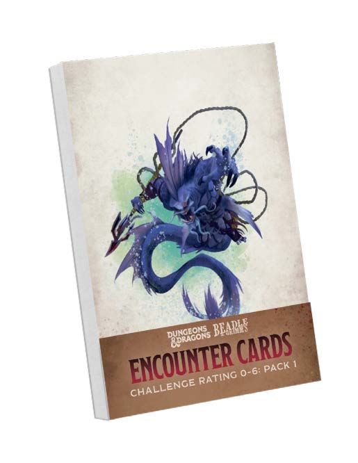Beadle & Grimm's: Encounter Cards - Challenge Rating 0-6 Pack 1