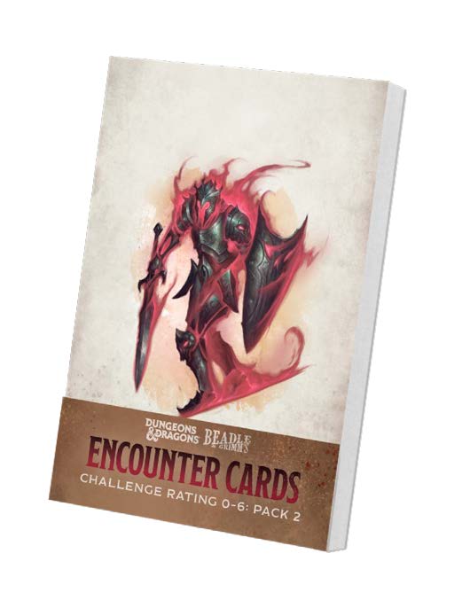 Beadle & Grimm's: Encounter Cards - Challenge Rating 0-6 Pack 2