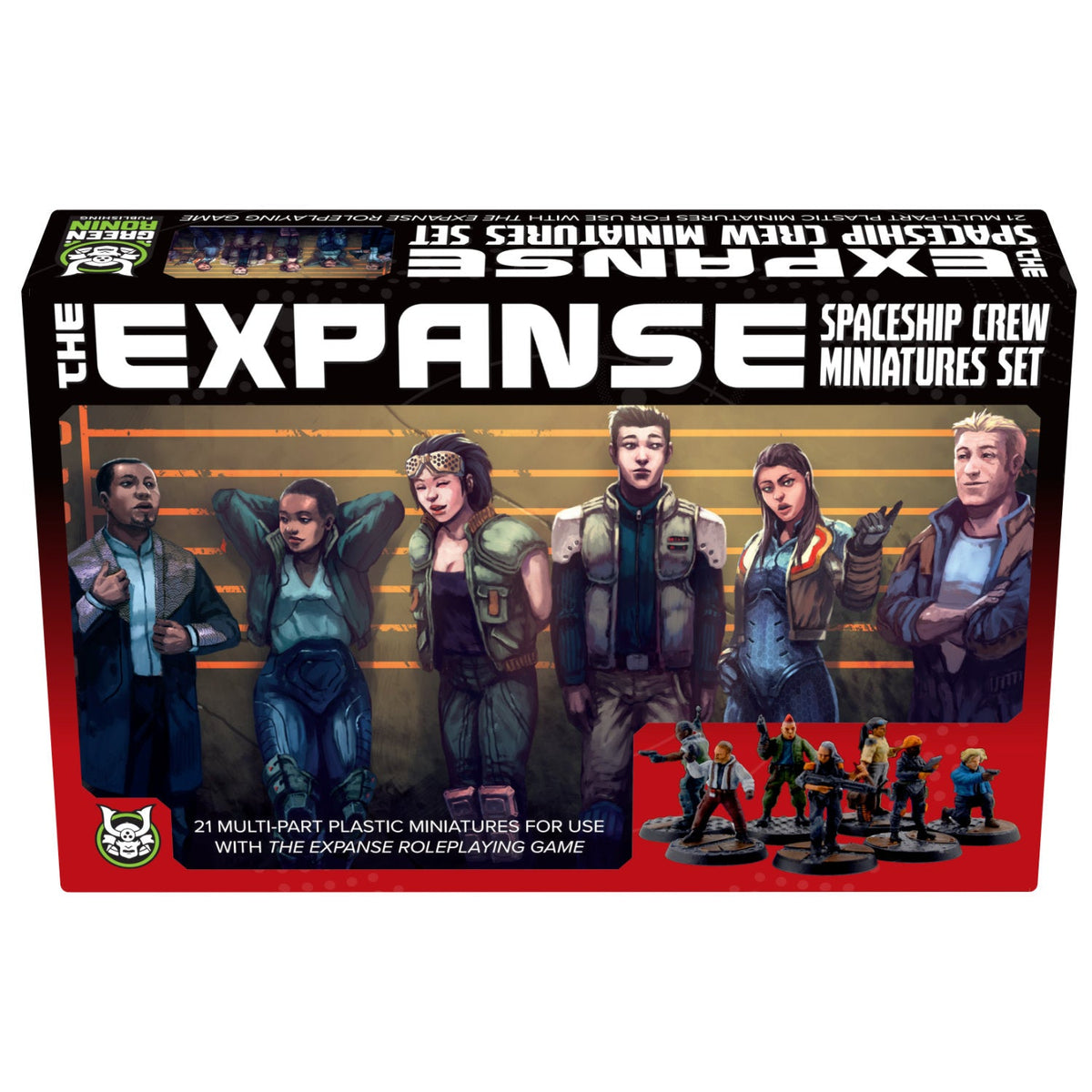 The Expanse Spaceship Crew Miniatures Set
