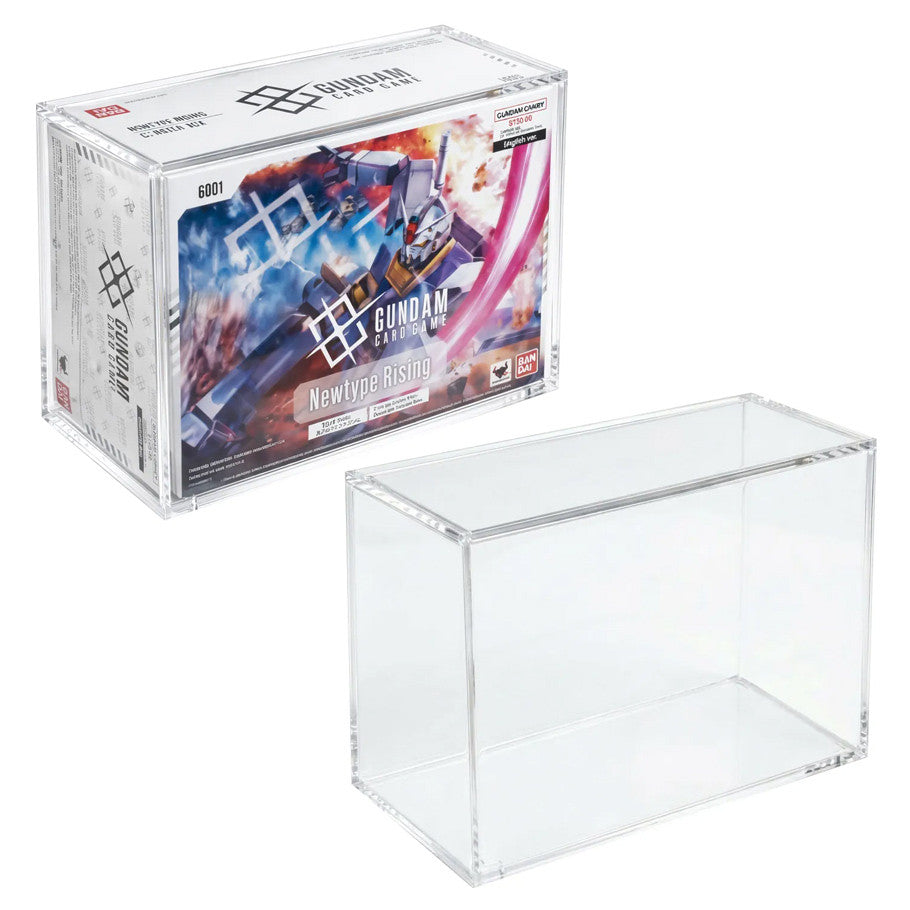 Acrylic Display Case: Magnetic: Gundam TCG Booster Box FOC October 9, 2026