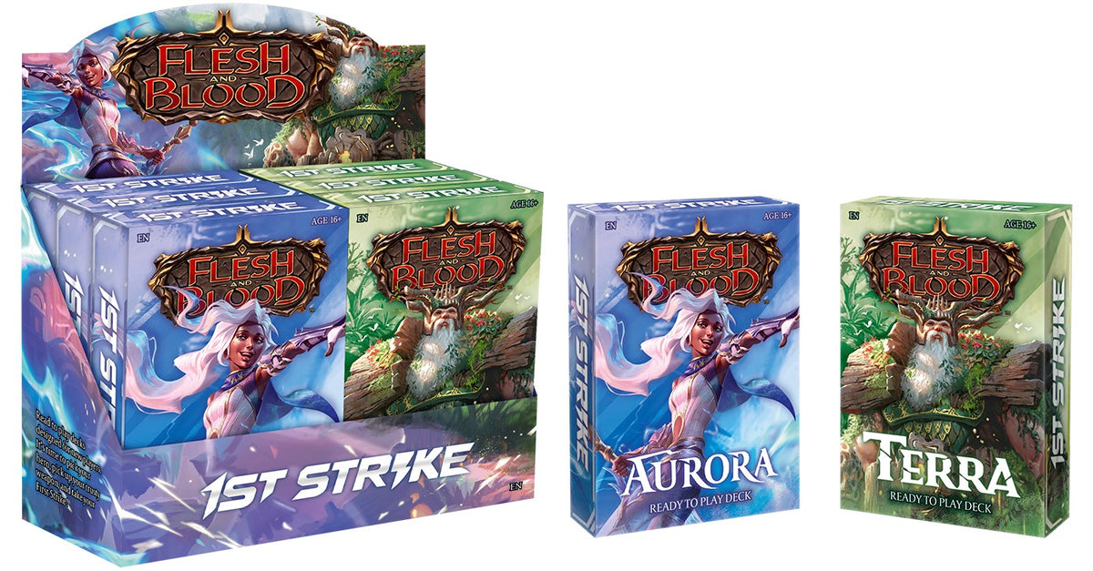 Flesh and Blood: 1st Strike Deck Display - Single Deck