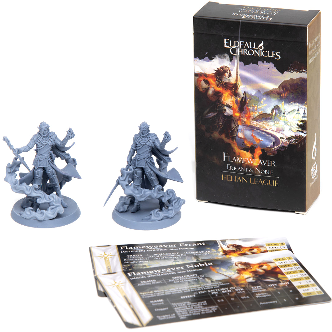 Eldfall Chronicles: Helian League Reinforcements - Flameweaver (Noble/Errant) FOC October 4, 2026