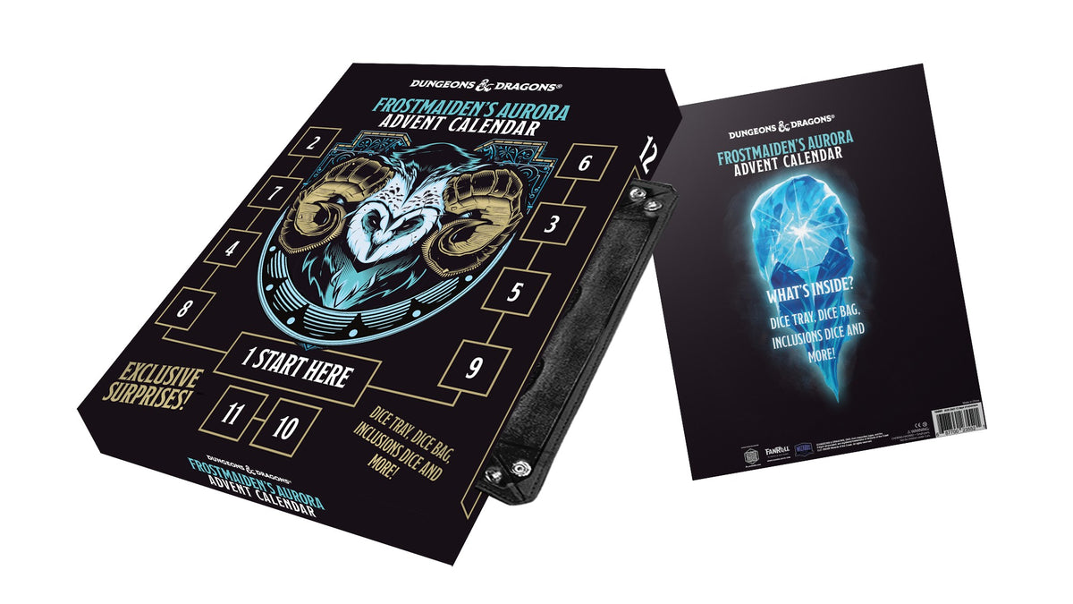 FanRoll: D&D Frostmaiden's Aurora Holiday Advent Calendar