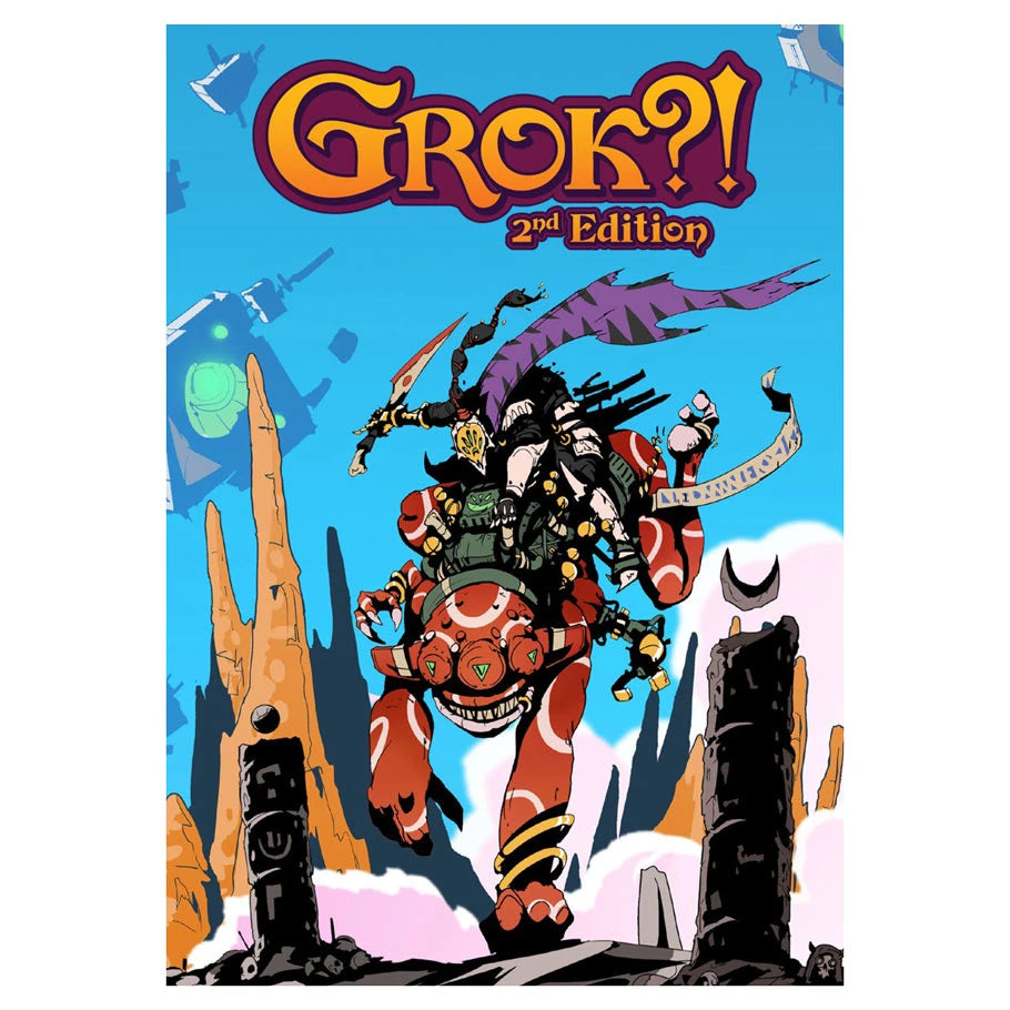 Grok?! 2nd Edition Rulebook FOC October 15, 2026