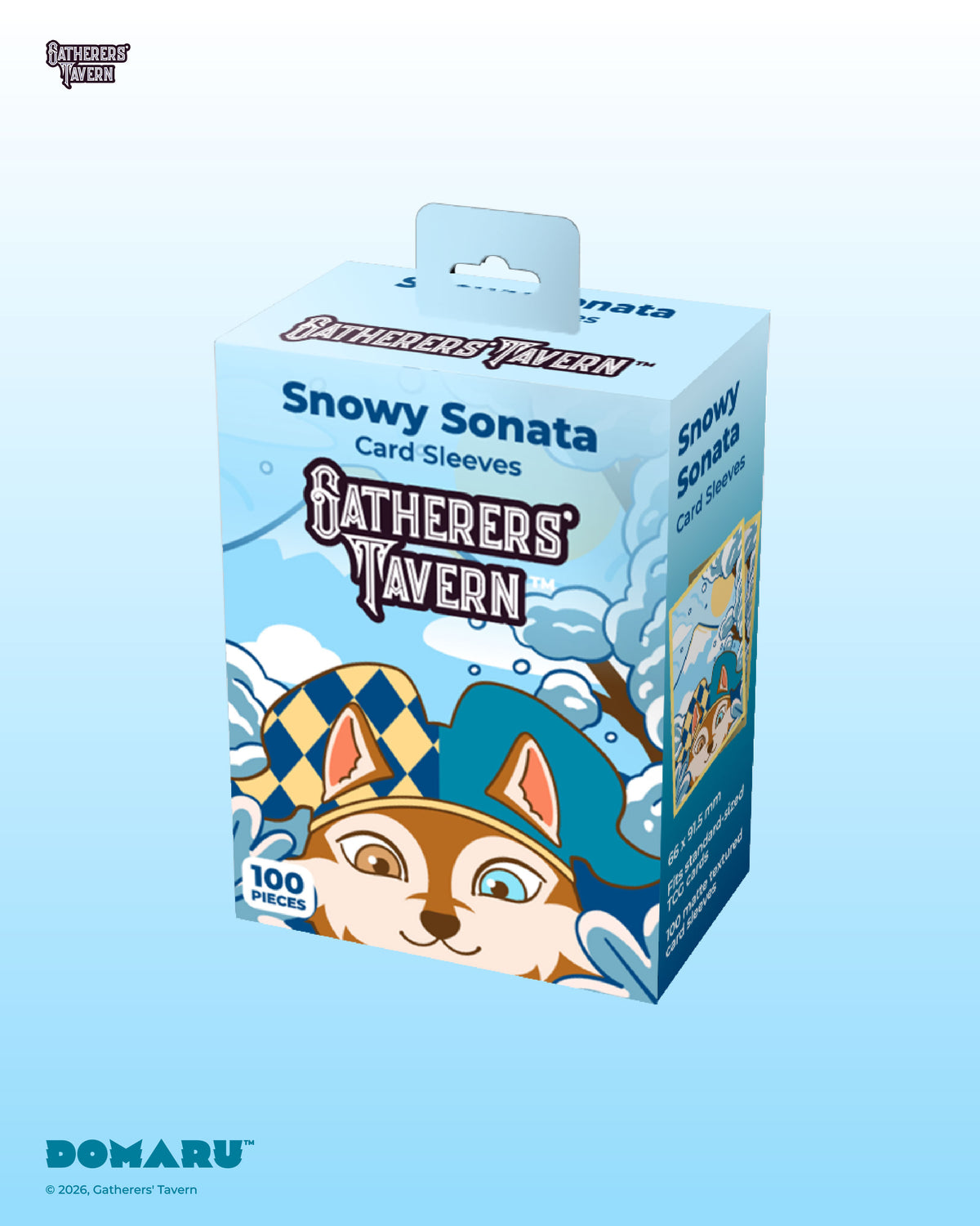Gatherers' Tavern Domaru Sleeves: Snowy Sonata - 100Ct Standard FOC October 26, 2026