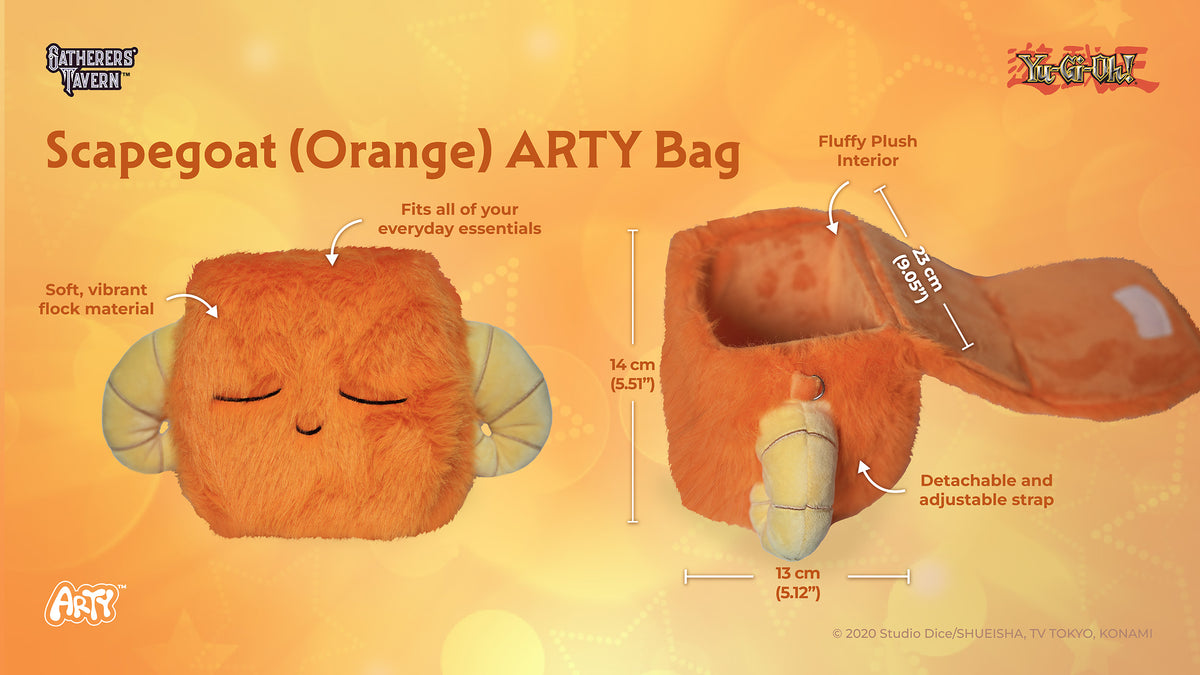 Gatherers' Tavern: Yu-Gi-Oh! Scape Goat Arty Bag - Orange