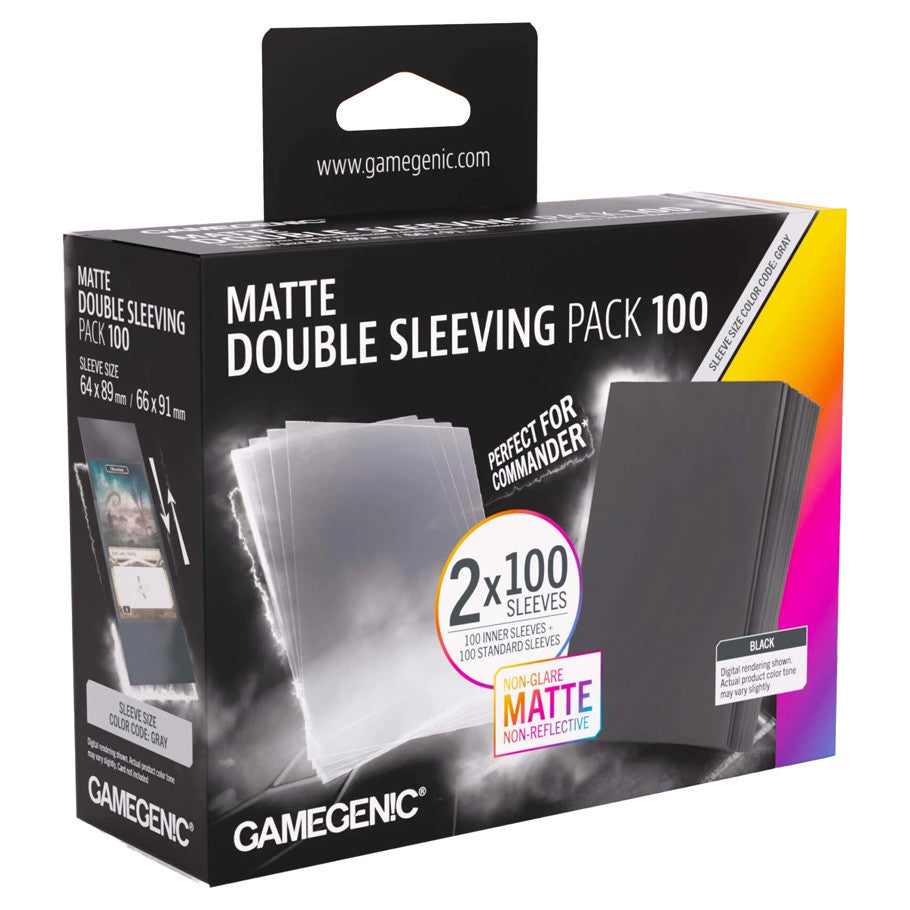 Deck Protector: Prime: Matte: Double Sleeving Pack (200)