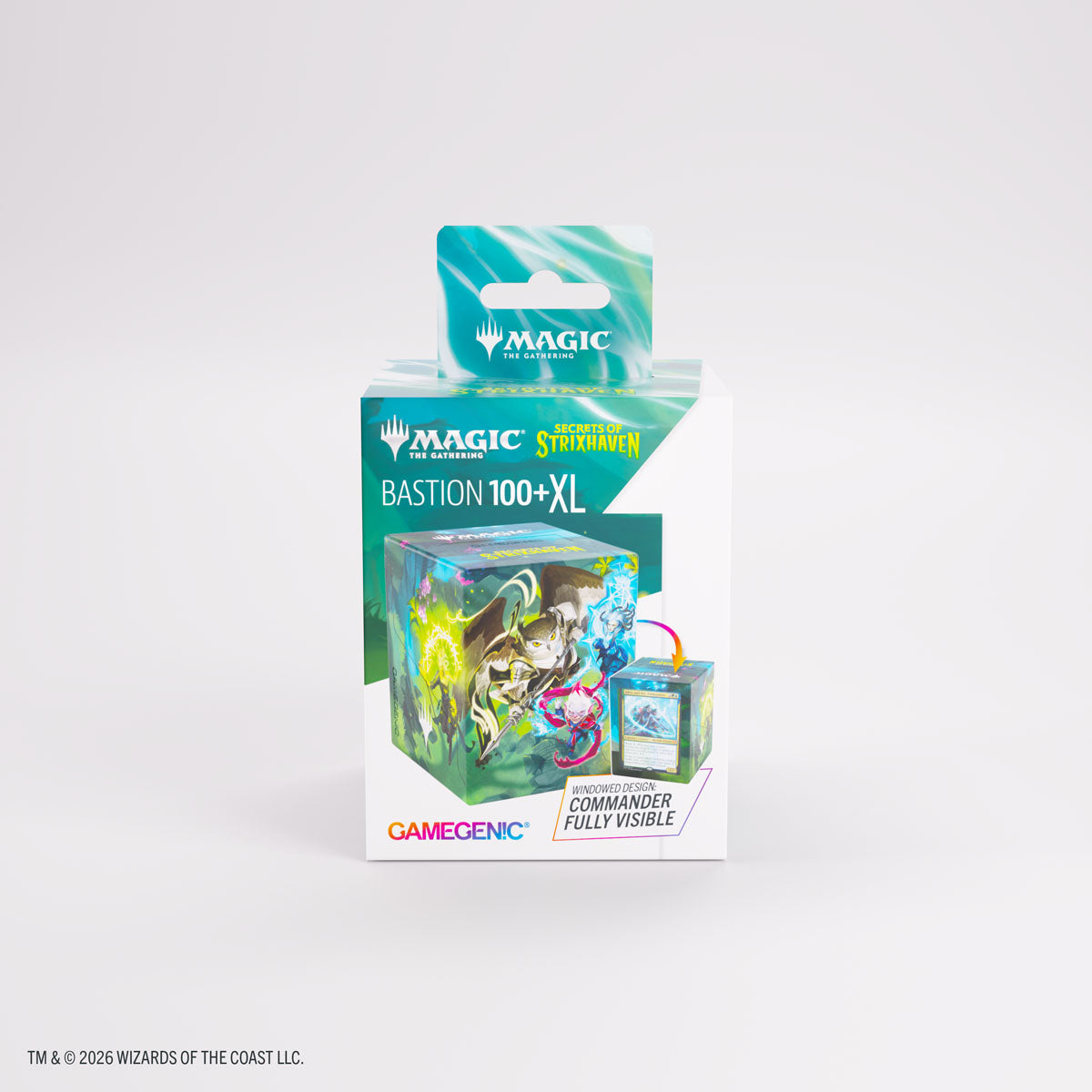 Gamegenic Bastion 100+ XL: Magic: The Gathering Secrets of Strixhaven - Strixhaven Students