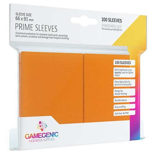 Gamegenic - PRIME Sleeves: Orange