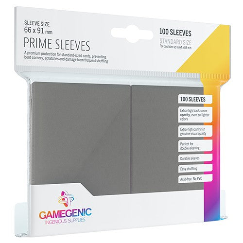 Gamegenic - PRIME Sleeves: Gray