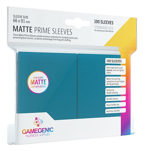 Gamegenic - MATTE Prime Sleeves: Blue