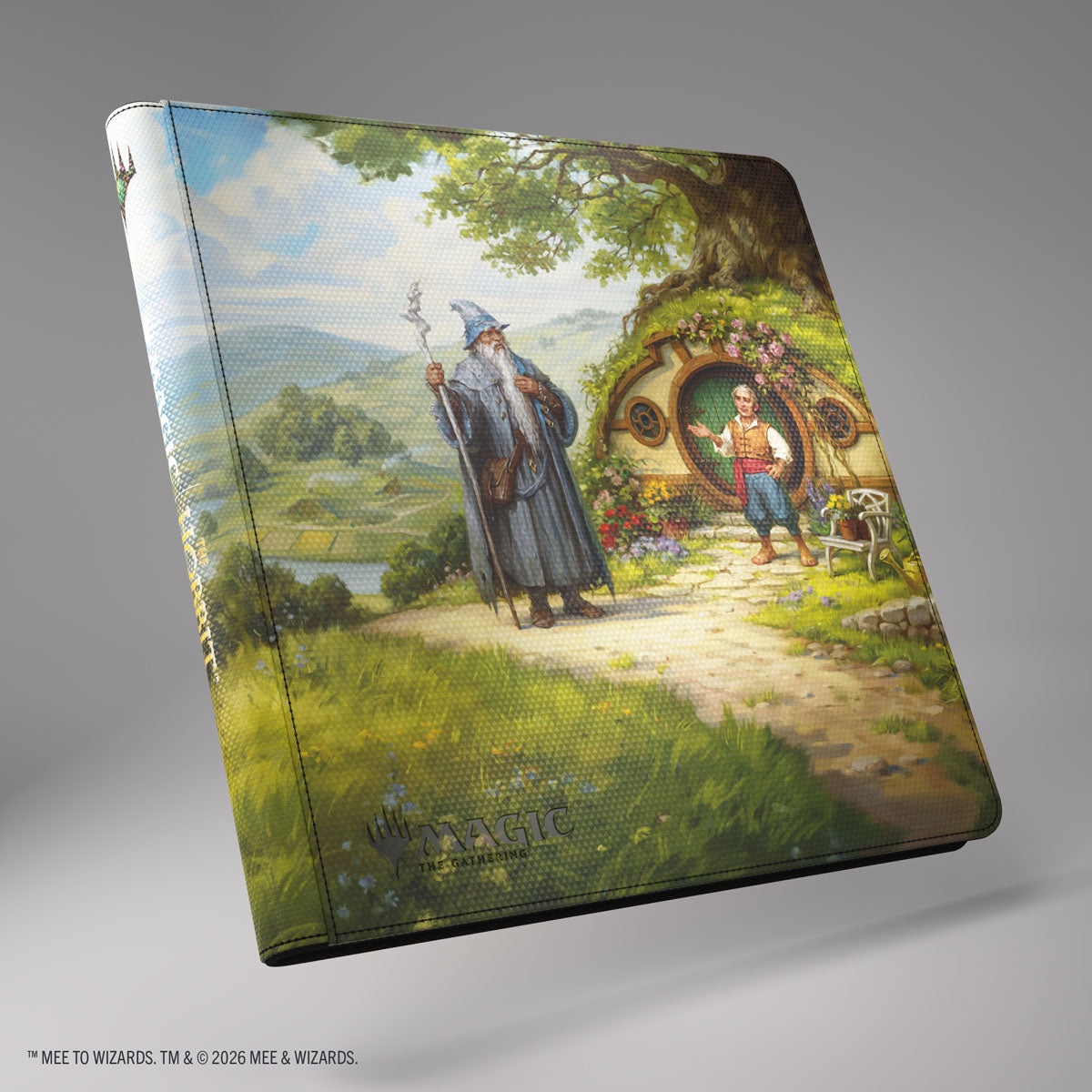 Gamegenic- Magic: The Gathering | The Hobbit Zip-Up Album 24-Pocket - Landscape 1