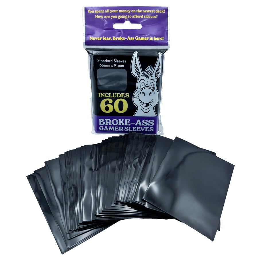 Broke-Ass Gamer Card Sleeves (60) FOC January 17, 2027
