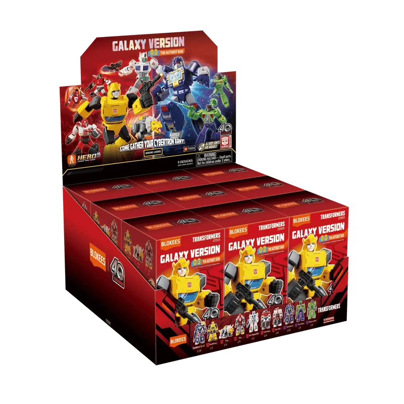 Blokees - Transformers - Galaxy Version - 03: The Autobot Run Model Kit (Single Blind Box — 1 Random)