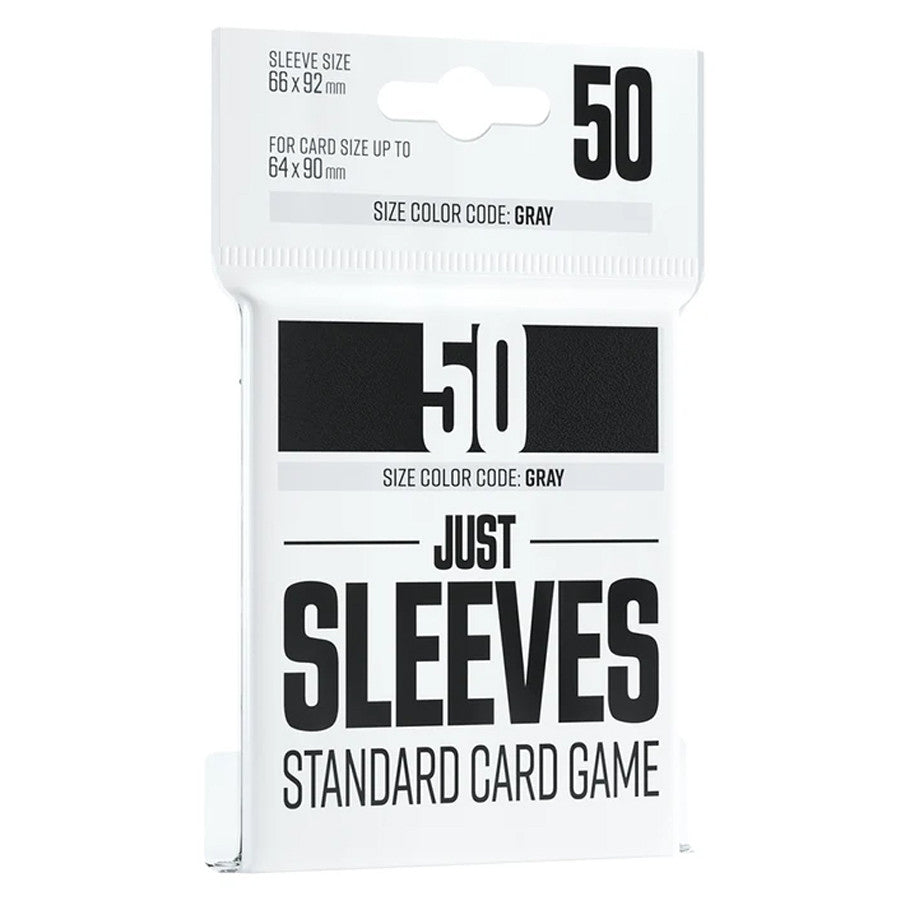 Deck Protector: Just Sleeves: Standard Card Game: Black (50)