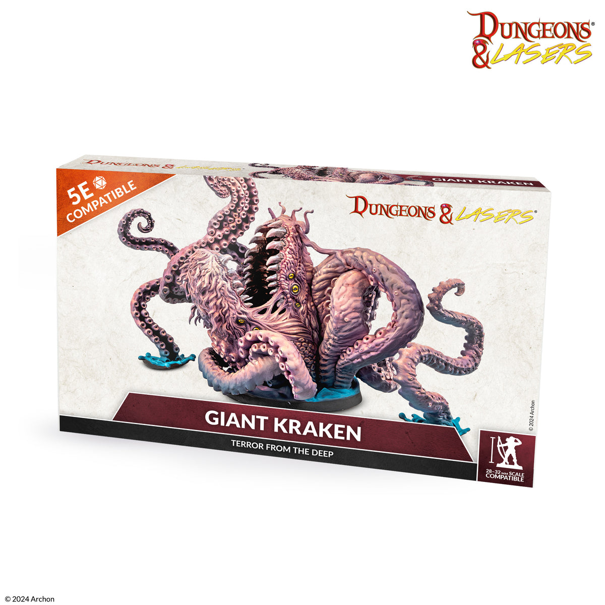 Dungeon And Lasers Giant Kraken