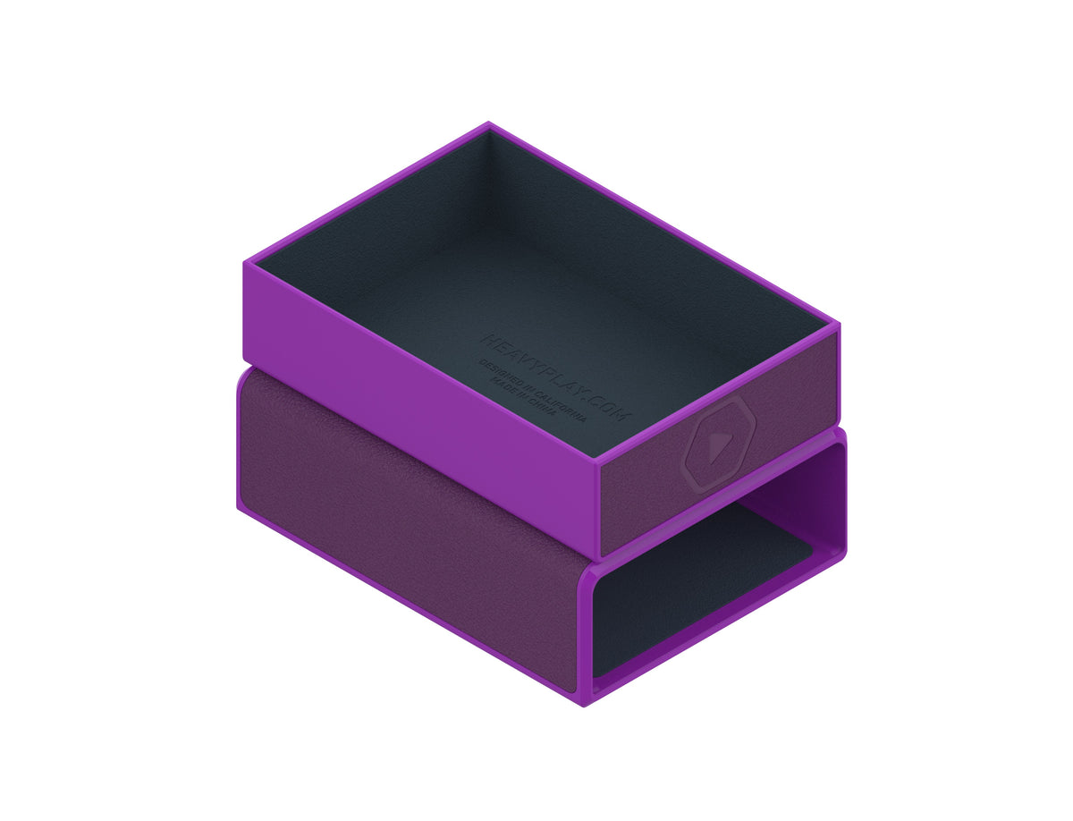 Heavy Play: RNG Dice Box/Sideboard Holder MAX - Noble Purple