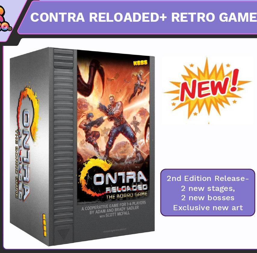 Contra Reloaded: The Board Game FOC November 8, 2026
