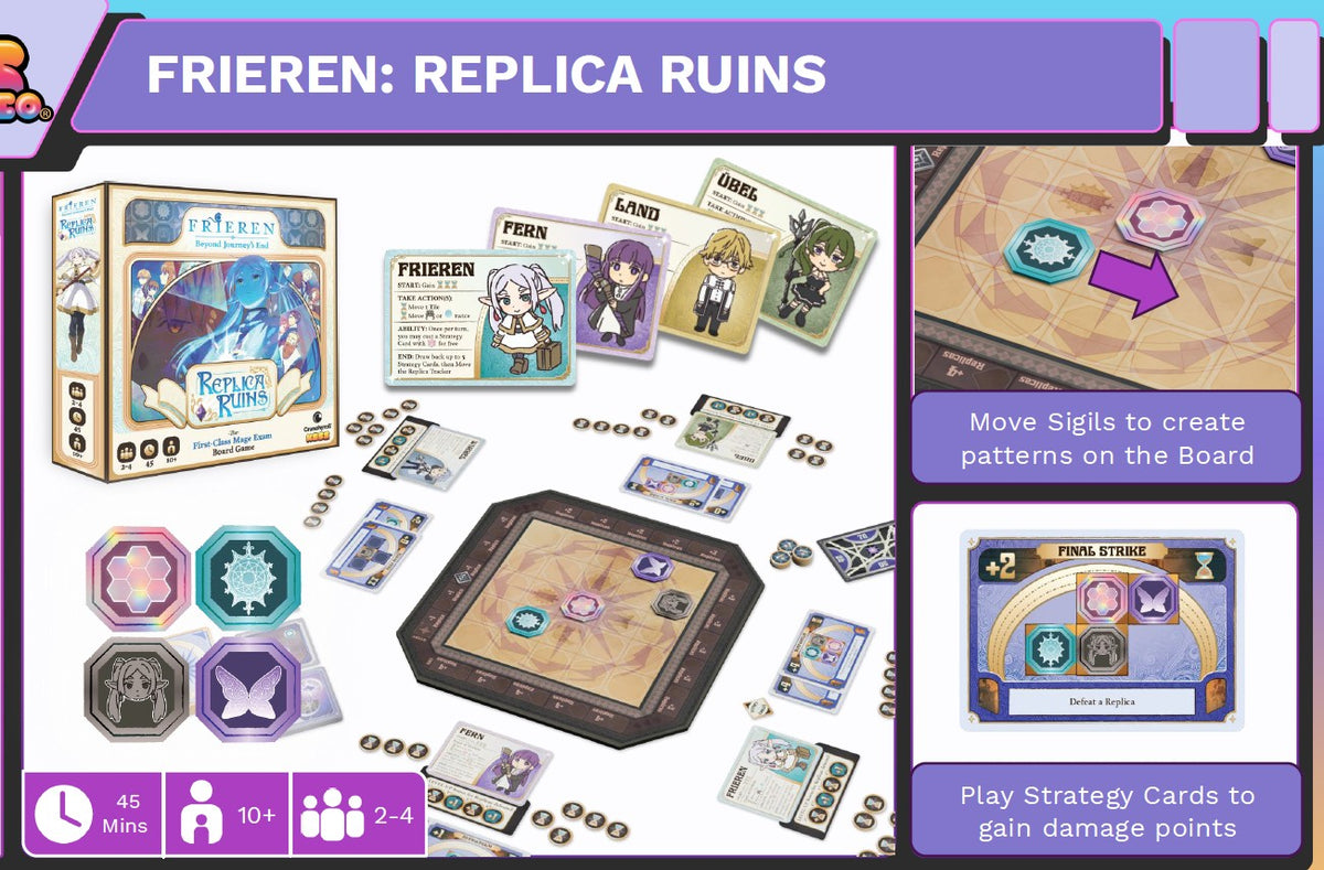 Frieren: Replica Ruins Board Game FOC November 8, 2026