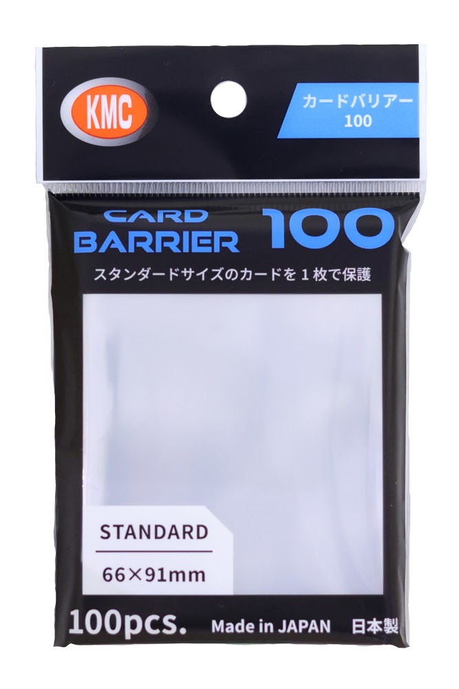 KMC Sleeves: Standard Card Barrier 100CT