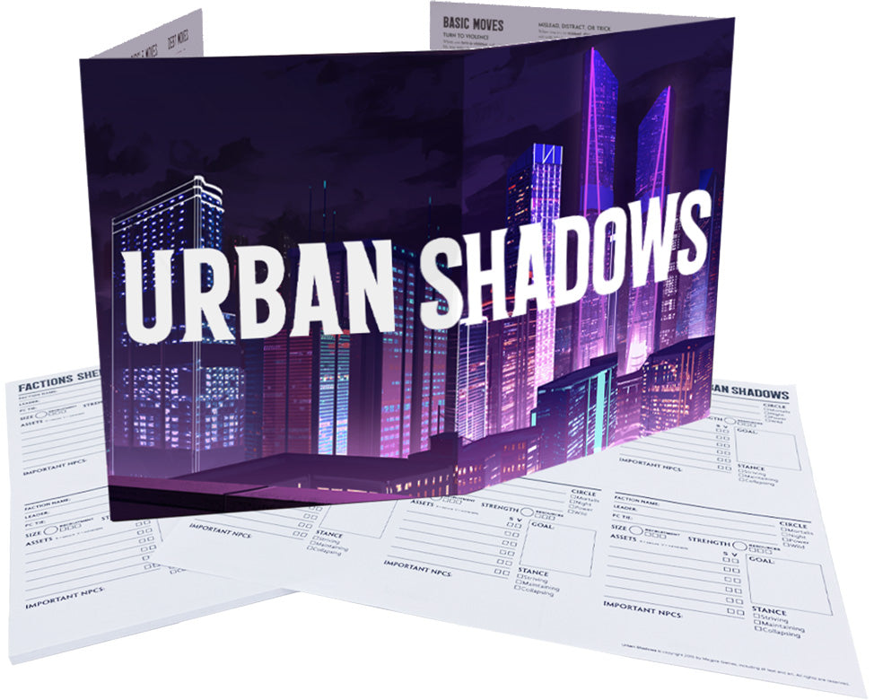Urban Shadows 2E: Master of Ceremonies Accessory Pack