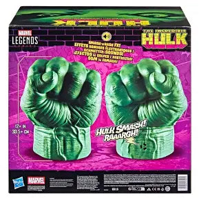 Marvel Legends - Incredible Hulk Premium Roleplay Fists with Smash 'N Bash Sound FX