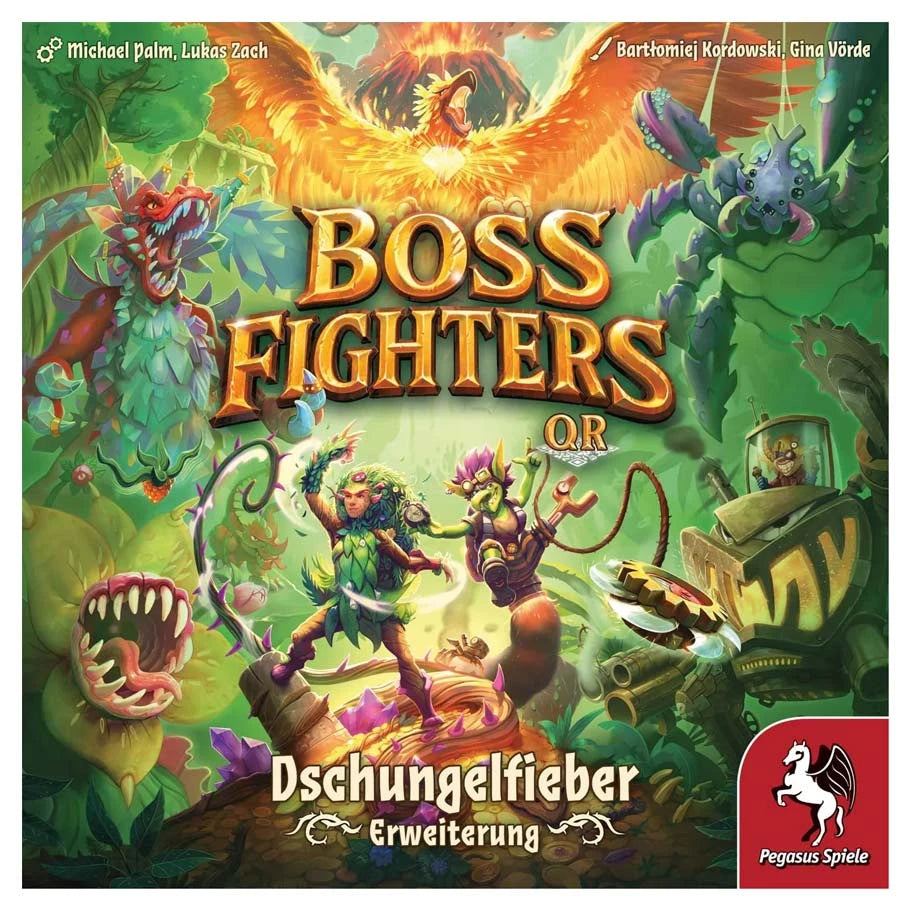 Boss Fighters QR: Jungle Fever Expansion FOC November 1, 2026