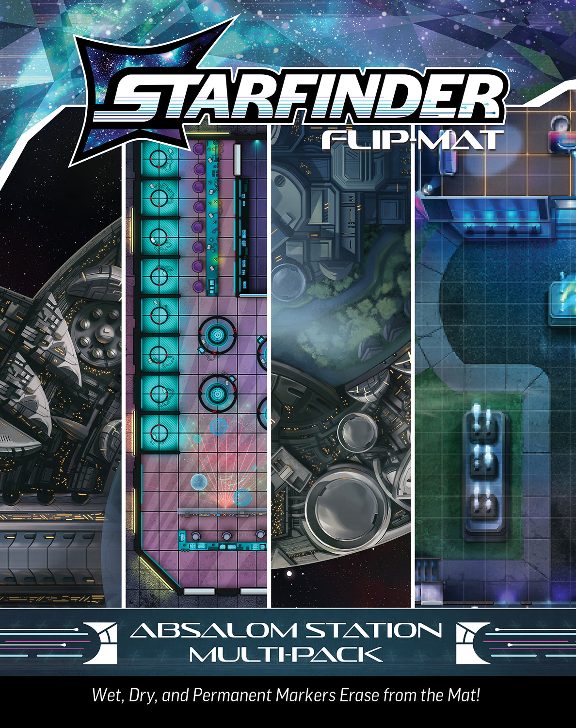 Starfinder RPG 2E: Flip-Mat - Absalom Station (Multipack)