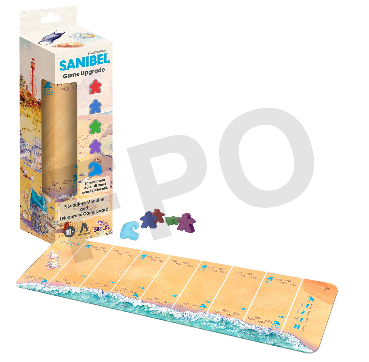 Sirius Dice: Hasbro Games Upgrades: Sanibel Upgrade Kit
