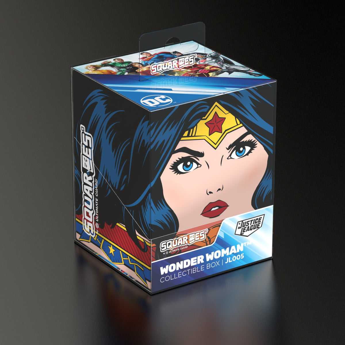 Squaroes 100+ Deckbox: DC Comics Justice League - Wonder Woman