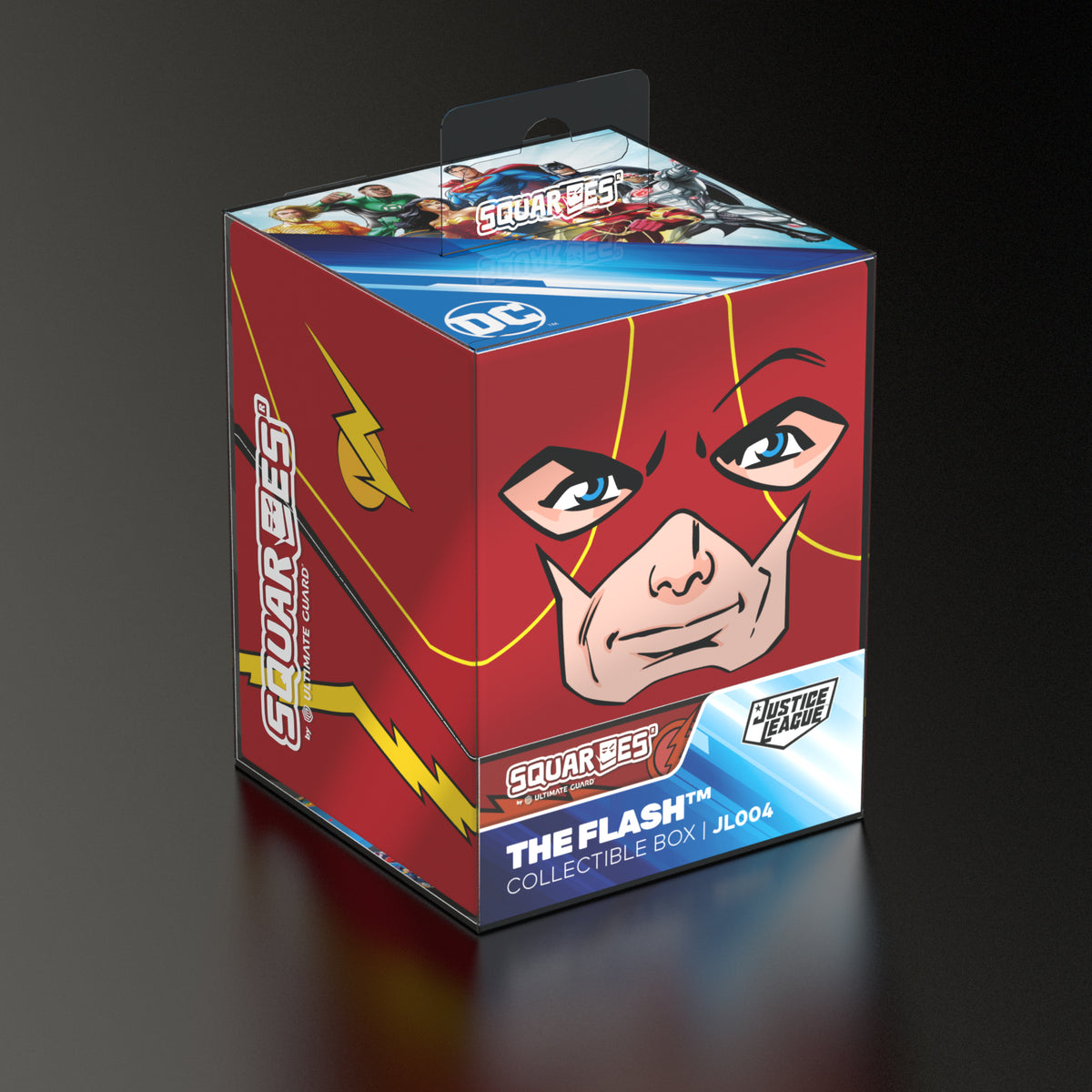 Squaroes 100+ Deckbox: DC Comics Justice League - The Flash