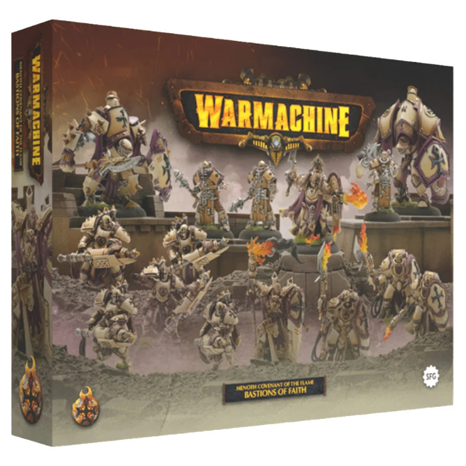 Warmachine: Protectorate of Menoth Covenant of the Flame: Bastions of Faith Army Box FOC October 12, 2026