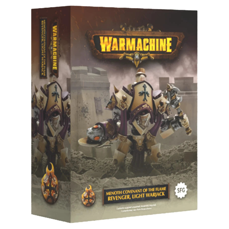Warmachine: Protectorate of Menoth Covenant of the Flame: Revenger Light Warjack FOC October 12, 2026