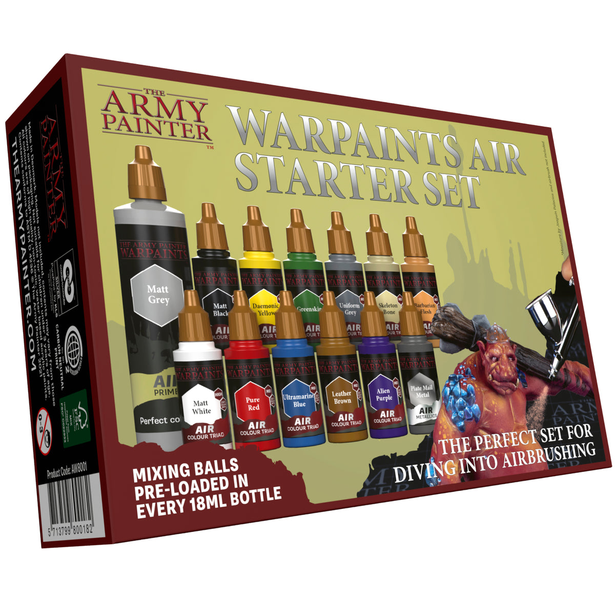 The Army Painter: Warpaints Air Starter Paint Set