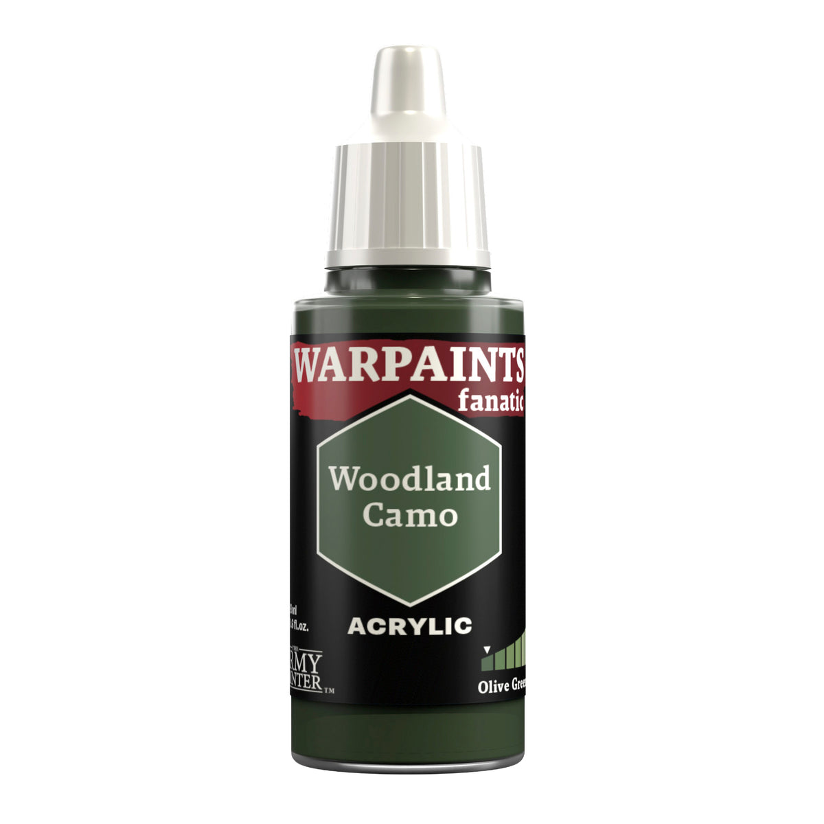 The Army Painter: Warpaints Fanatic - Woodland Camo - Single Unit