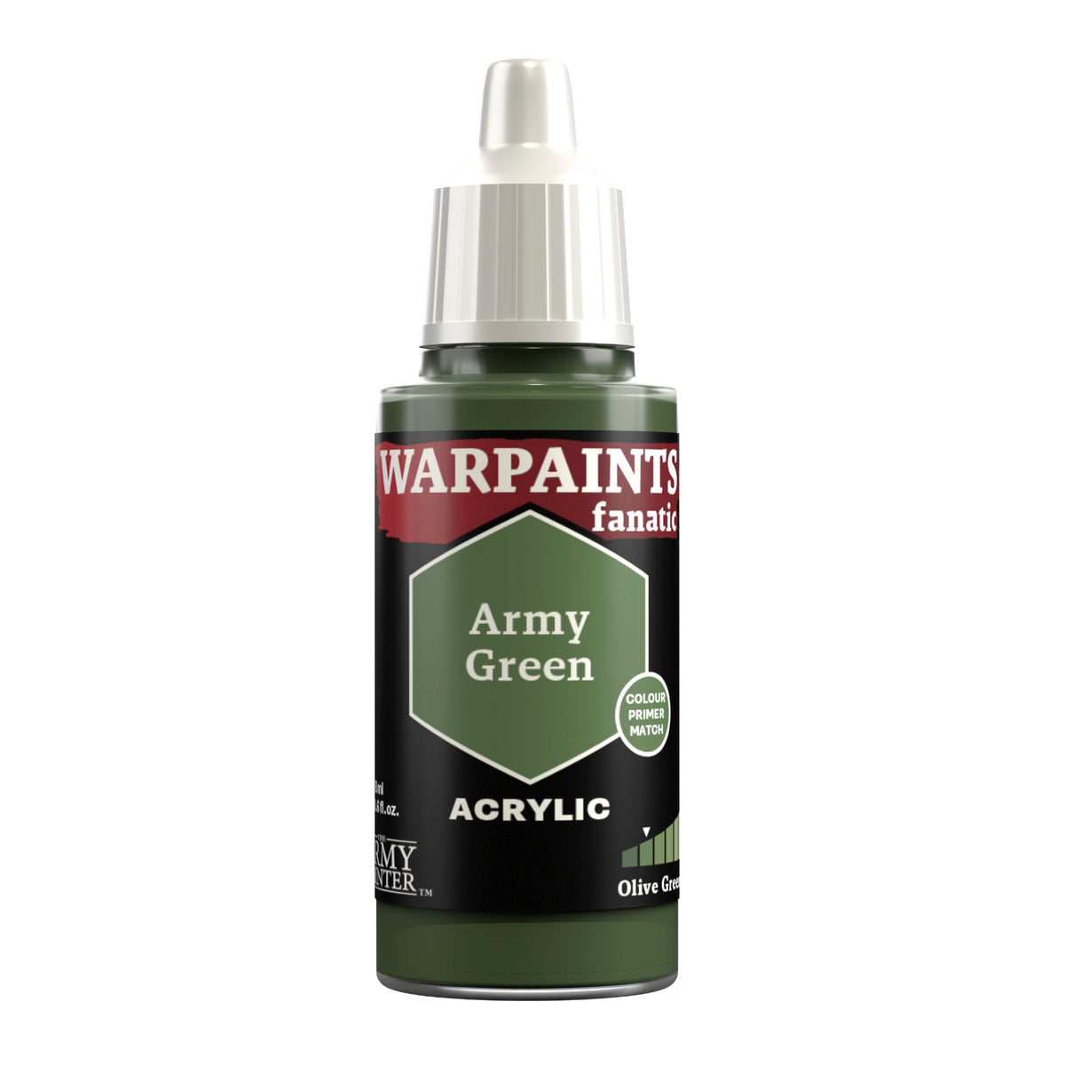 The Army Painter: Warpaints Fanatic - Army Green - Single Unit