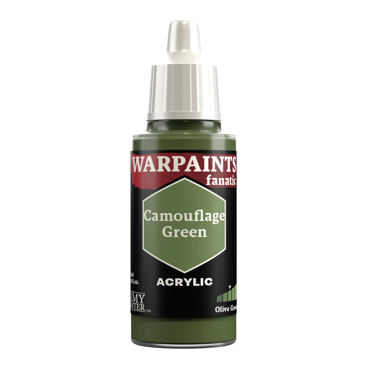 The Army Painter: Warpaints Fanatic - Camouflage Green - Single Unit