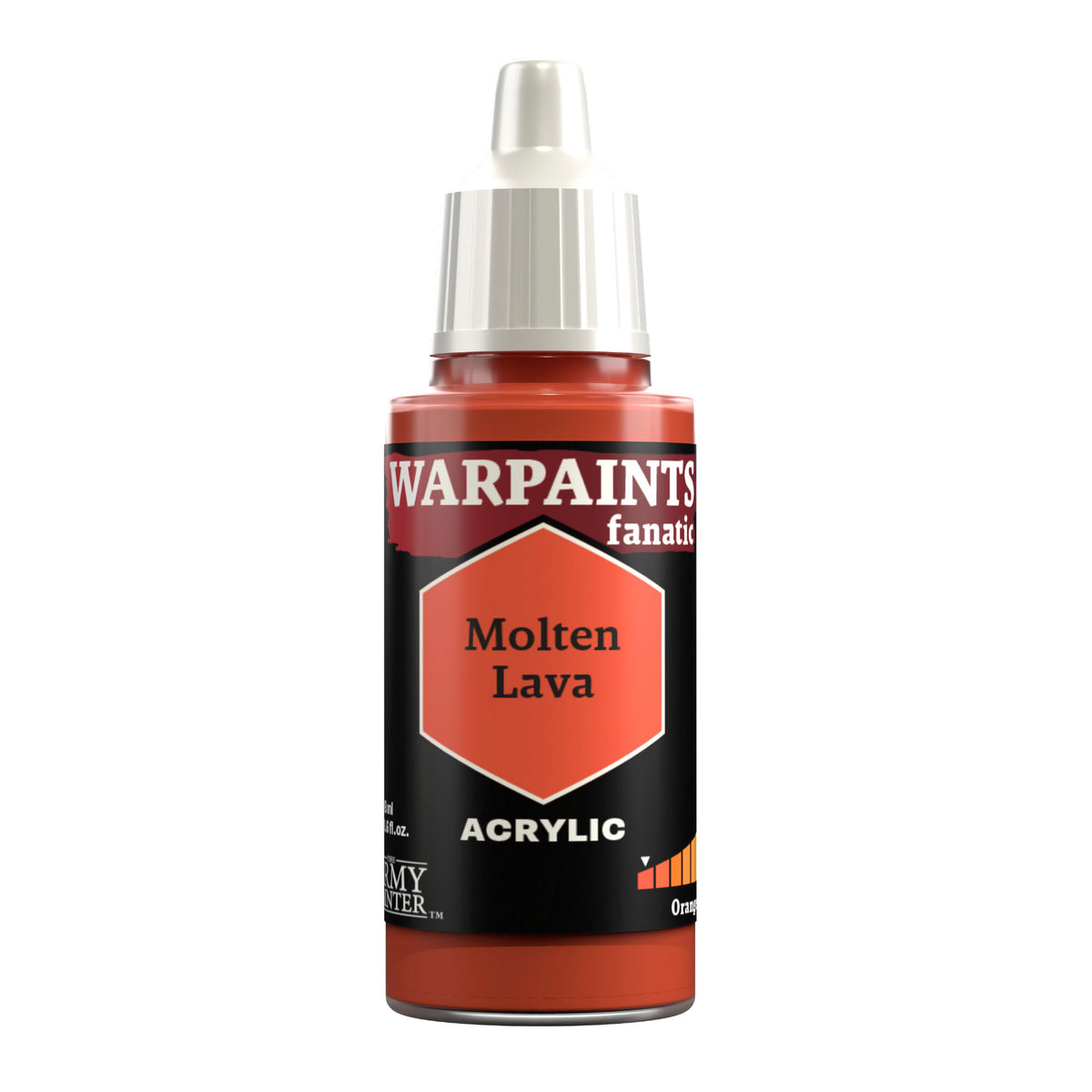 The Army Painter: Warpaints Fanatic - Molten Lava - Single Unit