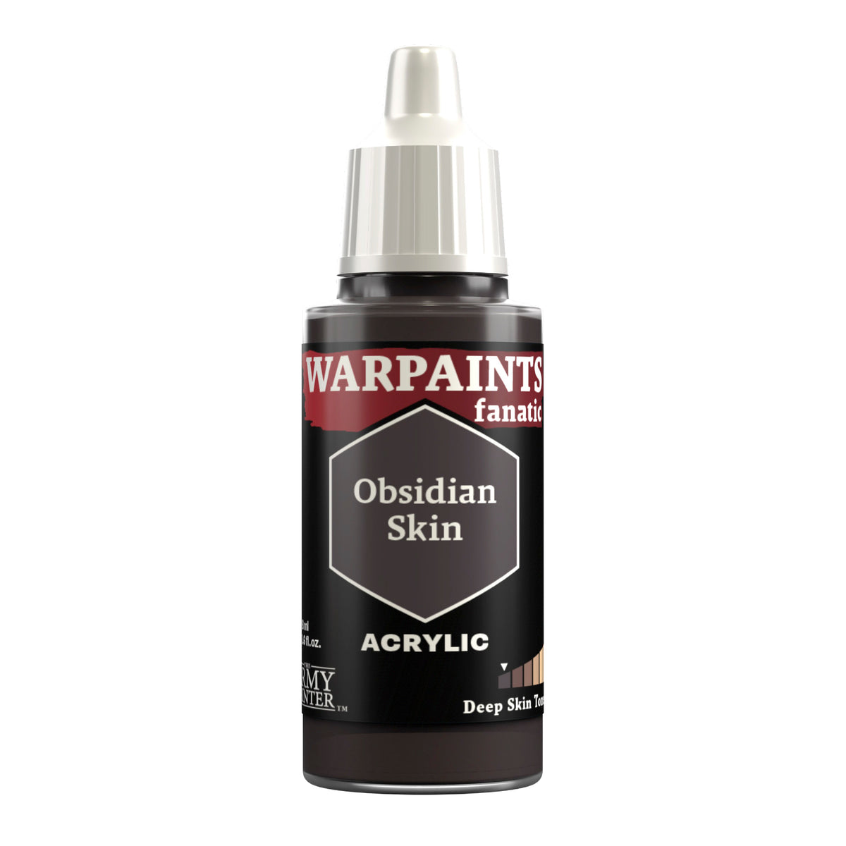 The Army Painter: Warpaints Fanatic - Obsidian Skin - Single Unit
