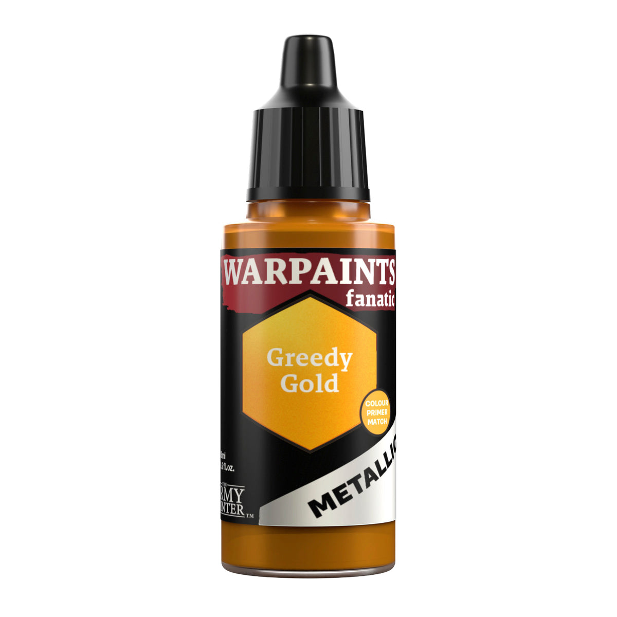 The Army Painter: Warpaints Fanatic Metallic - Greedy Gold - Single Unit