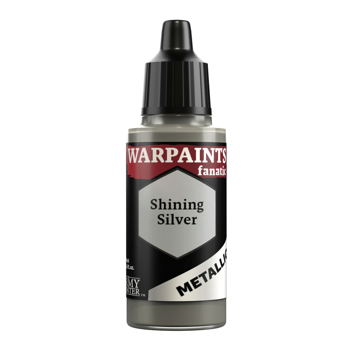 The Army Painter: Warpaints Fanatic Metallic - Shining Silver - Single Unit