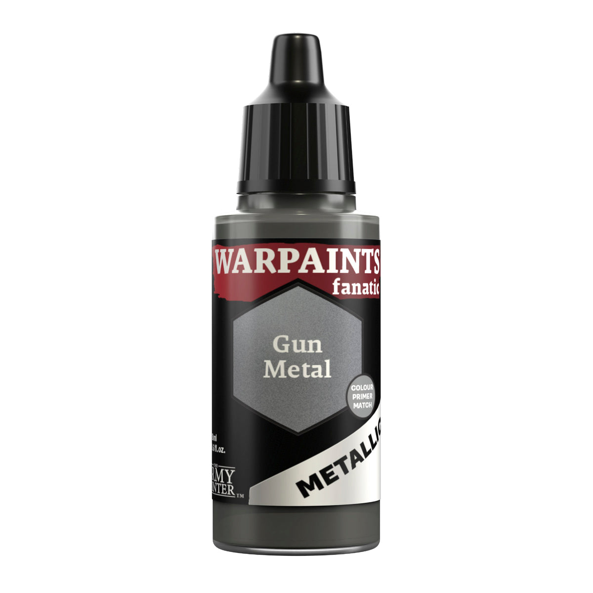 The Army Painter: Warpaints Fanatic Metallic - Gun Metal - Single Unit
