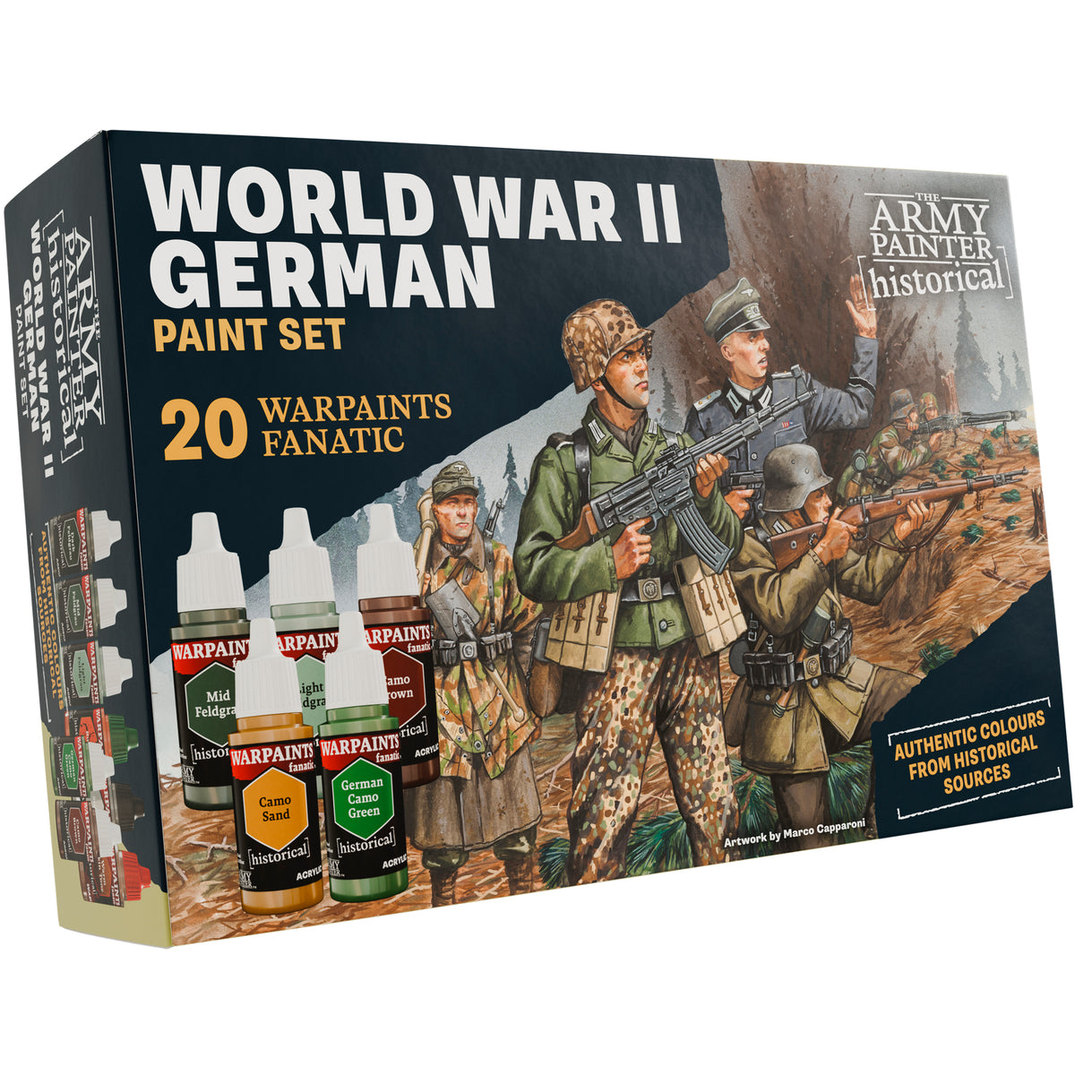 The Army Painter: Warpaints Fanatic Historical - WWII German Paint Set