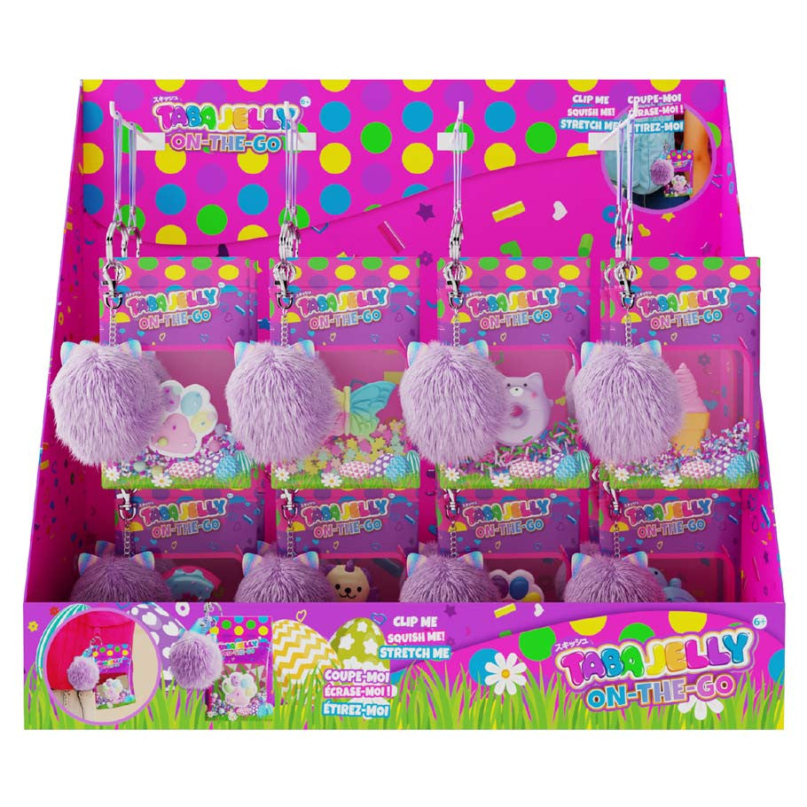 TABA Jelly: On the Go: Keychain Blind Box PDQ (24) FOC October 15, 2026
